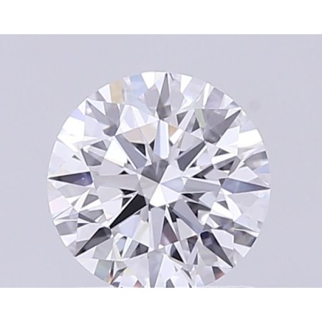 Diament laboratoryjny bezbarwny szlif okrągły, ct, VVS2, D, IGI, LG732521182